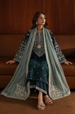 Azure - 3PC Lawn Embroidered Shirt with Chiffon Embroidered Dupatta and Trouser - SS04250