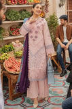Mushq - 3PC Lawn Embroidered Shirt with Chiffon Printed Dupatta and Trouser  - SS0660