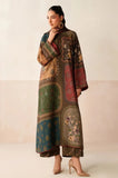Baroque - Winter 3PC Khaddar Digital Printed Dress - SS0590