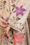 Summer 3PC Lawn Embroidered Suit- SS0743