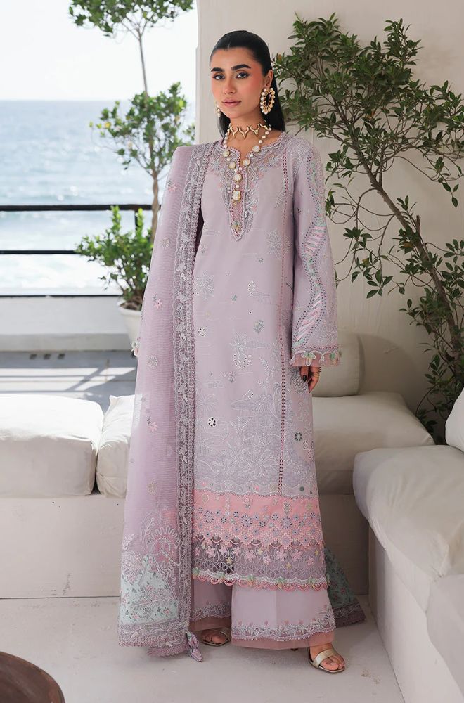 Summer 3Piece Lawn Embroidered Suit - SS0777