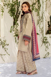 Summer 3Piece Lawn Embroidered Suit- SS0756