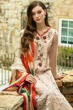 ROHEENAZ - Summer 3PC Lawn Chickankari Embroidered Suit - SS0684