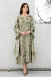 Summer 3PC Lawn Digital Printed Dress - SS0711