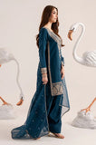 Summer 3PC Lawn Embroidered Suit- SS0736