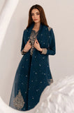 Summer 3PC Lawn Embroidered Suit- SS0736