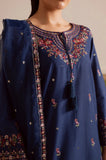 Summer 3PC Lawn Embroidered Suit - SS0679