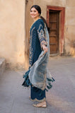 Summer 3PC Lawn Embroidered Suit - SS0721
