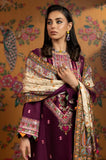 Faiza Faisal - Summer 3PC Lawn Embroidered Suit - SS0682