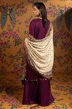 Faiza Faisal - Summer 3PC Lawn Embroidered Suit - SS0682