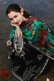 Hussain Rehar - Summer 3PC Lawn Embroidered Suit - SS0693