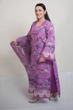Khadi- 3PC Karandi Printed Shirt With Karandi Printed Dupatta and Trouser - SS0941