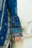 Coco by Zara Shahjahan - 3PC Dhanak Embroidered Shirt with Dhanak Embroidered Shawl and Trouser - SS0848