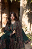 Hum Dum - 3PC Dhanak Embroidered Shirt With Printed Dupatta and Trouser - SS01194