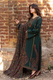 Hum Dum - 3PC Dhanak Embroidered Shirt With Printed Dupatta and Trouser - SS01194