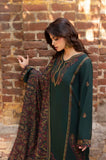 Hum Dum - 3PC Dhanak Embroidered Shirt With Printed Dupatta and Trouser - SS01194