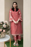 Urge - 2PC Dhanak Embroidered Shirt and Trouser - SS0865