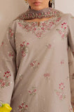 BATIK - 3PC Lawn Embroidered Shirt with Chiffon Embroidered Dupatta and Trouser - SS0678