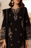 3PC Lawn Embroidered Shirt with Chiffon Embroidered Dupatta and Trouser - SS0661
