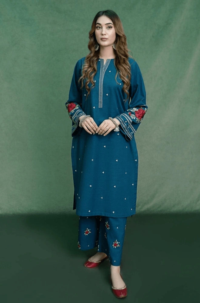 Rangoon - 2PC Lawn Embroidered Shirt and Trouser - SS0612