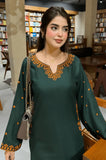 Dyot- 2PC Lawn Embroidered Shirt and Trouser - SA0128