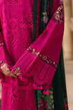 Saira Rizwan - 3PC Dhanak Chikankari Embroidered Shirt Wool Printed Dupatta and Trouser - SS01002