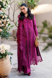 QALAMKAR - 3PC Lawn Chikankari Embroidered Shirt with Chiffon Embroidered Dupatta and Trouser - SS0011