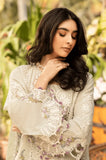 ELAF - 3PC Lawn Chikankari Embroidered Shirt with Chiffon Embroidered Dupatta and Trouser - SS0632
