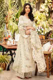 ELAF - 3PC Lawn Chikankari Embroidered Shirt with Chiffon Embroidered Dupatta and Trouser - SS0632