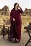 RANG RASIYA - 3PC Lawn Chikankari Embroidered Shirt with Chiffon Embroidered Dupatta and Trouser - SS0633