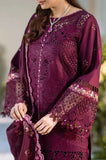 BIN ILYAS - 3PC Lawn Chikankari Embroidered Shirt with Monar Printed Dupatta and Trouser - SS0719