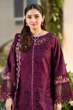 BIN ILYAS - 3PC Lawn Chikankari Embroidered Shirt with Monar Printed Dupatta and Trouser - SS0719