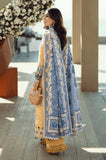 QALAMKAR - 3PC Lawn Chikankari Embroidered Shirt with Monar Embroidered Dupatta and Trouser - SS0723