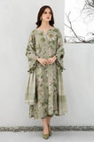 BAROQUE - 3PC Lawn Printed Shirt with Lawn Printed Dupatta and Trouser - SS0711