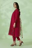 Sapphire - 3PC Dhanak Embroidered Shirt with Organza Printed Dupatta and Trouser - SS0889