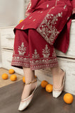 Urge - 3PC Dhanak Embroidered Shirt with Dhanak Printed Dupatta and Trouser - SS0861