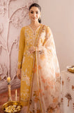Cross Stitch - 3PC Lawn Embroidered Shirt with Monar Printed Dupatta and Trouser  - SS0238
