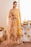 Cross Stitch - 3PC Lawn Embroidered Shirt with Monar Printed Dupatta and Trouser  - SS0238