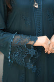 Breeze - 3PC Lawn Chikankari Embroidered Shirt with Monar Printed Dupatta and Trouser - SB0163