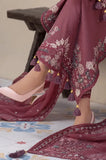 ALLYS - 3PC Lawn Embroidered Shirt with Lawn Embroidered Dupatta and Trouser - SS02900