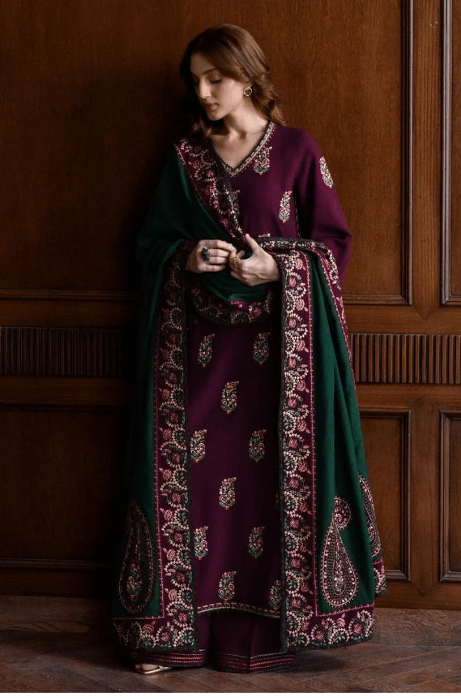 Batik - 3PC Lawn Embroidered Shirt with Lawn Embroidered Dupatta and Trouser  - SS0572