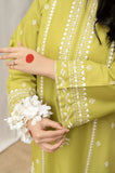 Urge - 3PC Lawn Embroidered Shirt with Lawn Printed Dupatta and Trouser - SS0595