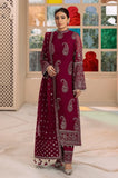 ALIZEH - 3PC Lawn Embroidered Shirt with Chiffon Embroidered Dupatta and Trouser - SS0617