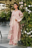ELAF - 3PC Lawn Embroidered Shirt with Chiffon Embroidered Dupatta and Trouser - SS0634