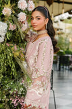 ELAF - 3PC Lawn Embroidered Shirt with Chiffon Embroidered Dupatta and Trouser - SS0634