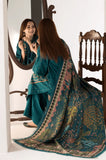 Sobia Nazir - 3PC Lawn Embroidered Shirt with Chiffon Printed Dupatta and Trouser  - SS0645