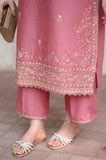 LAAM - 3PC Lawn Embroidered Shirt with Chiffon Embroidered Dupatta and Trouser - SS0647