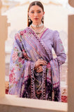 ZARPOSH - 3PC Lawn Embroidered Shirt with Monar Printed Dupatta and Trouser - SS0688