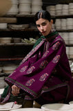 HUSSAIN REHAR - 3PC Lawn Embroidered Shirt with Chiffon Embroidered Dupatta and Trouser - SS0730