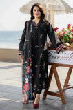 SERAN - 3PC Lawn Embroidered Shirt with Silk Printed Dupatta and Trouser - SS0732